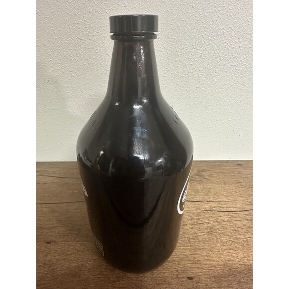 Vertigo Brewing 64 fl. oz Amber Glass Growler Bottle Jug Hillsboro Oregon Beer - Picture 8 of 13